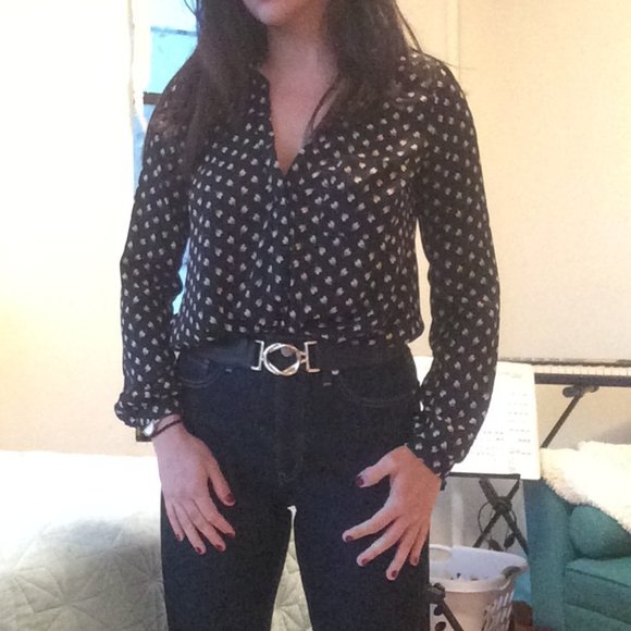 Lush Button Down (hidden!) blouse - Picture 3 of 3